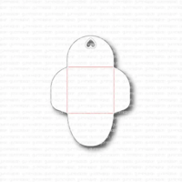 Gummiapan: Small Envelope with Heart - stanssi