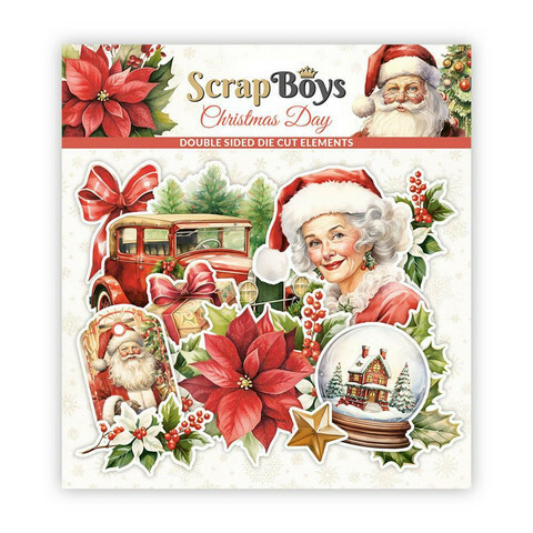 Scrapboys: Christmas Day Die Cuts Elements -  leikekuvat