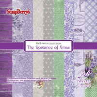 Scrapberry: The Romance of Xmas 6x6 - paperikokoelma