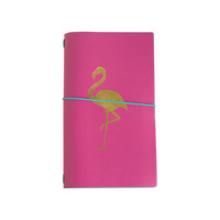 Recollections Tropical Life Traveler Notebook: Flamingo