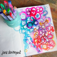 Jane Davenport Mermaid Markers - kynäpakkaus