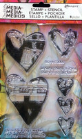 Stamps & Stencil: Love Rocks