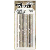 Layering Stencil: Stripes