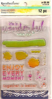 Color Splash Stamp & Stencil: Wonderful Life - setti