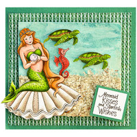 Clear Stamps & Cutting Dies: Mermaid & Friends
