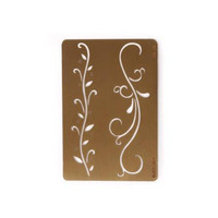 Art C Brass Template: Scrolls