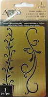 Art C Brass Template: Scrolls