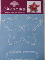 Star Template A4 -sabluuna