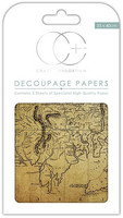 CC Decoupage Paper: World Map 2