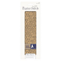 Papier Patch Deco Sheets: Typewriter Alphas