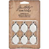 Tim Holtz Idea-ology: Enameled Tags