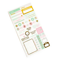 Recollections Planner Stickers:  Uptown Chic Fitness - tarrapakkaus