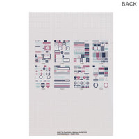 Lazy Weekend Planner Stickers -tarrakirja