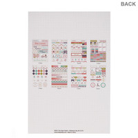 Floral Planner Stickers -tarrakirja