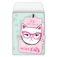 Lady Jayne Chipboard Tag: Less Cat Calls