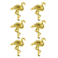 Spare Parts: Gold Flamingo Brads