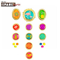 Spare Parts: Pineapple & Flamingo Brad Assortment
