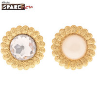 Spare Parts Gold Glitter Bling Brads