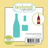 Champagne Bottle- stanssisetti