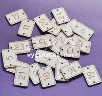 Advent Calendar Signboard Numbers 1-24  - leikekuviopakkaus
