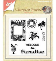 Welcome to Paradise 1 - kirkas leimasinsetti