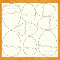 Hatching Eggs -chipboardpakkaus