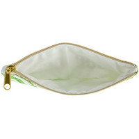 Canvas Pouch: Palm Leaves Quote