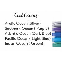 Jane Davenport Sparkle Markers: Cool Seas - kynäpakkaus