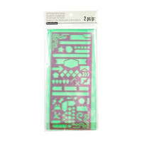 Traveler's Journal Zip Pocket With Stencil