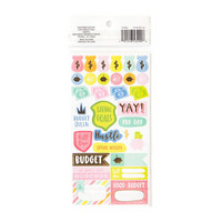 Recollections Planner Stickers:  Lollipalooza Budget - tarrapakkaus