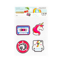 Patch Stickers: Modern Pop Unicorn -tarrapakkaus