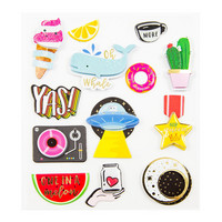 Dimensional Stickers: Modern Pop Ufo  -tarrapakkaus