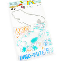 Cheeky Modern Pop stamps & dies: Dino -setti