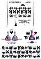 Alien Invasion - kirkas leimasinsetti