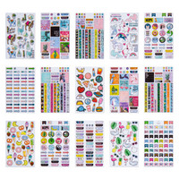 Agenda 52 Foiled Sticker Pack: Funky Trend -tarrakirja
