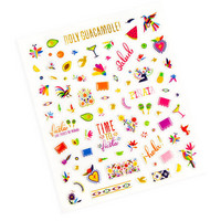 Summer Fiesta Mini Puffy Stickers