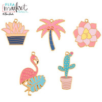 Flea Market Fancy Charms: Succulent