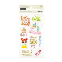 Recollections Puffy Stickers: Lollipalooza  -tarrapakkaus