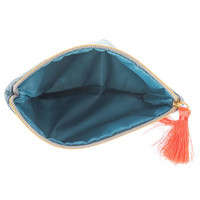 Mint Velvet Zippered Pouch