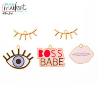 Flea Market Fancy Charms: Boss Babe