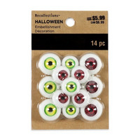Recollections Halloween:  Eye Balls