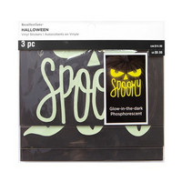 Halloween Vinyl Glow-In-The-Dark Stickers -tarrapakkaus
