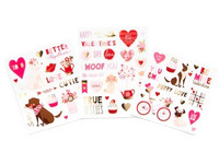 Recollections:  Puppy Love Clear Stickers -tarrapakkaus