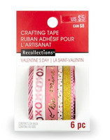 Planner Washi Tape: Be Mine Narrow Valentine  - pakkaus