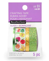 Planner Washi Tape: Glitzy Fruits - pakkaus