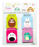 Sweet Kawaii Design Magnetic Bookmarks  - koristepakkaus