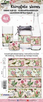 Small Shrink Sleeves:  Romantic Botanic #14