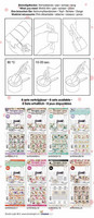 Small Shrink Sleeves:  Romantic Botanic #14