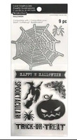Halloween stamps & dies: Web & Jack-O-Lantern  -setti