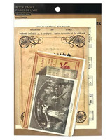 Halloween Book Pages Ephemera